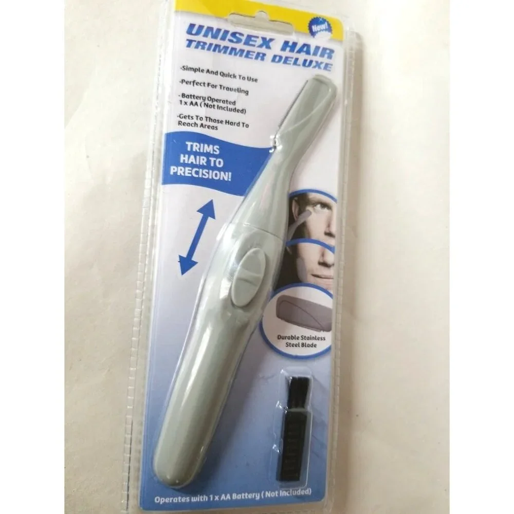 TEKNO Compact Unisex Hair Trimmer Nose Ear Sideburns Eyebrow Face Travel NEW
